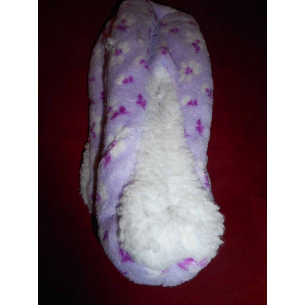 1 Pair Womens Snuggle Feet Non-Slip Slipper Size L/XL 8-10 Soft Warm Slippers